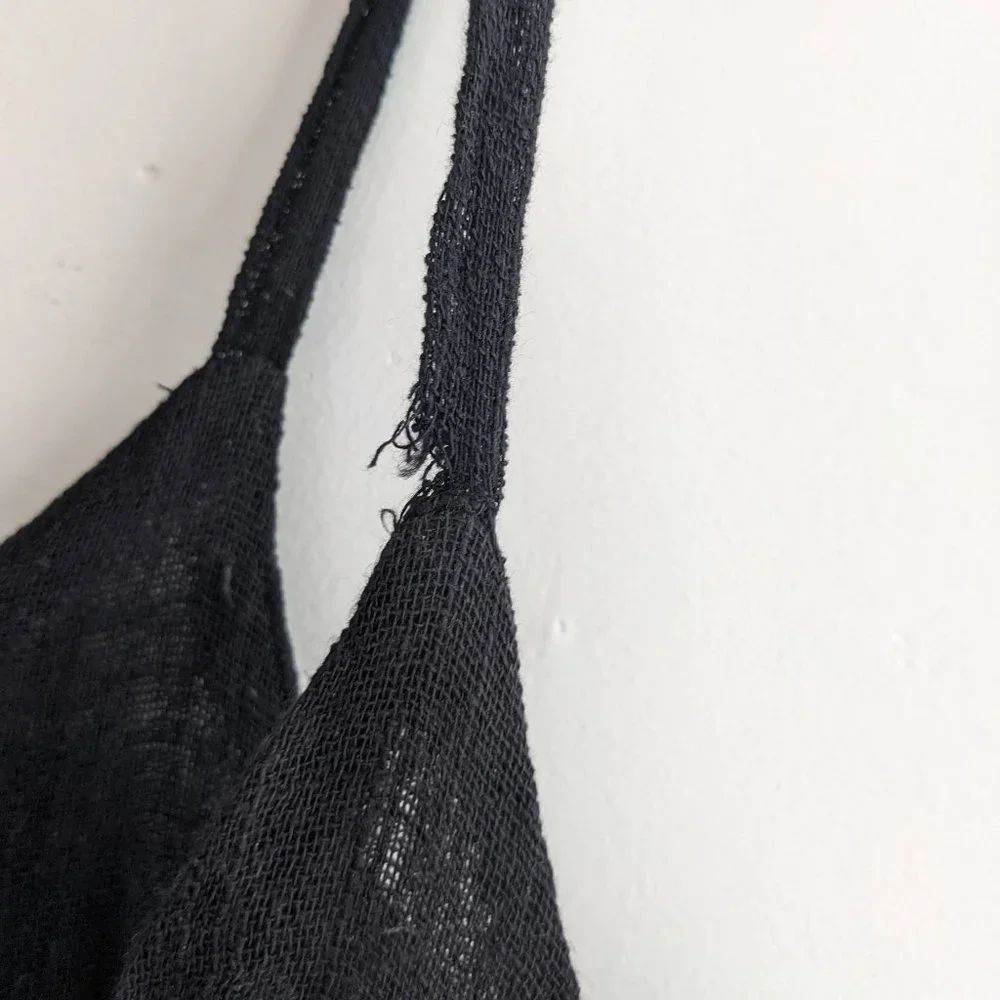 ByCORPUS | Black Gauze Drop-Waist Tank Dress Size XS - Picture 7 of 7